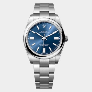 레플리카 [premium] ROLEX 롤렉스 오이스터 퍼페추얼 41MM 브라이트 블루 오이스터 CD F