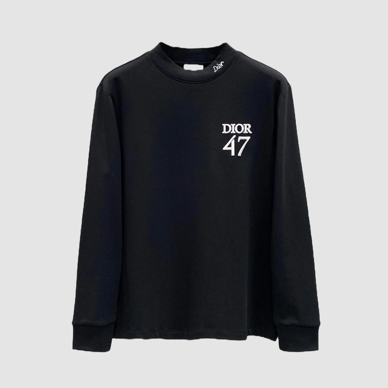 [S~2XL]디올 47로고 긴팔티셔츠 2color