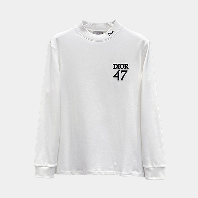 [S~2XL]디올 47로고 긴팔티셔츠 2color