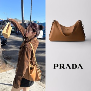 레플리카 [premium] PRADA 프라다 에메 라지 가죽 숄더백